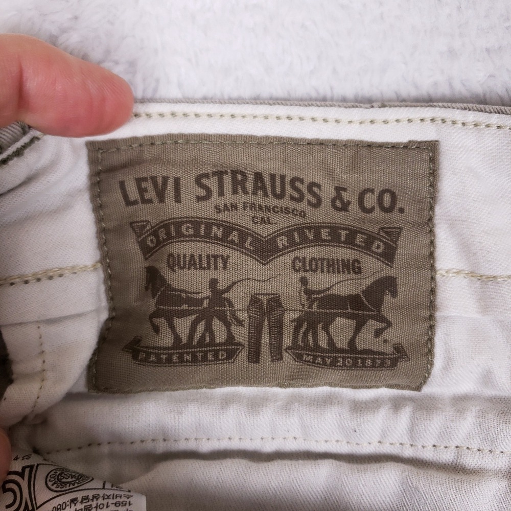 Levi's Mens Cargo Shorts 34 Tan Beige Cotton Utility Gorpcore Hiking - Picture 7 of 11